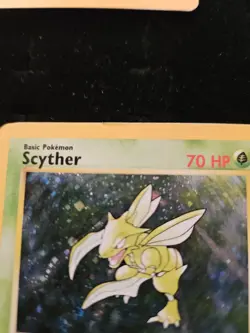 Pokemon WOTC Holo Base Set 2 Lot Of 6 LP ‐ MP Scyther Gyarados Nidoking Swirl - Image 4