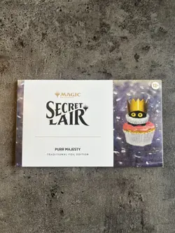 Purr Majesty Foil Edition "Cats are the Best" MTG Secret Lair | New & Sealed - Image 1