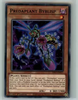 Predaplant Byblisp DIFO-EN017 Common Dimension Force Yu-Gi-Oh - Image 1