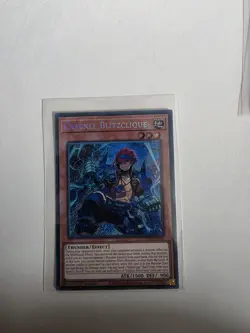 Yu-Gi-Oh! Crackle Blitzclique CORI-EN012 Secret Rare 1st Edition Chaos Origins - Image 1