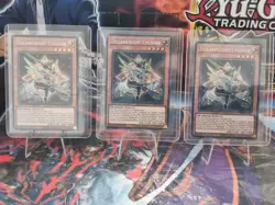 Yu-Gi-Oh! - Tellarknight Cygnian - Secret Rare- 1st Ed - BLGG-EN017 - Playset X3 - Image 1