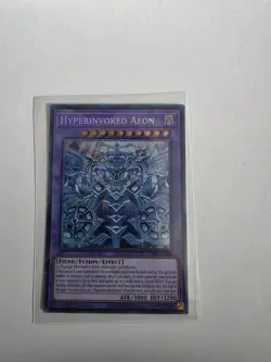 Yu-Gi-Oh! Hyperinvoked Aeon CORI-EN033 Secret Rare - Image 1