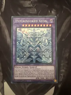 Yu-Gi-Oh! Hyperinvoked Aeon CORI-EN033 Secret Rare - Image 2