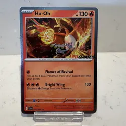 Ho-Oh EB Games Stamped Promo 010/086 Chaos Rising (not sealed) - Image 1