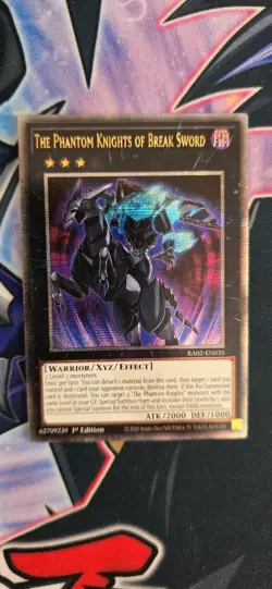Yu-Gi-Oh! The Phantom Knight Of Break Sword RA02 EN035 Quarter Century Rare - Image 1