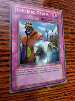 EXC 🧊Imperial Order PSV-104 1st Ed EDITION Pharaoh's Servant Yu-Gi-Oh! YUGIOH - Image 2