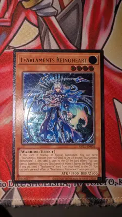 Tearlaments Reinoheart OP21-EN002 Ultimate Rare Yu-Gi-Oh! - Image 1