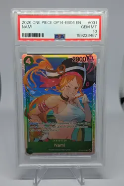 Nami OP14-031 The Azure Sea's Seven Foil - Image 1