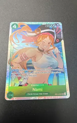 Nami OP14-031 The Azure Sea's Seven Foil - Image 1