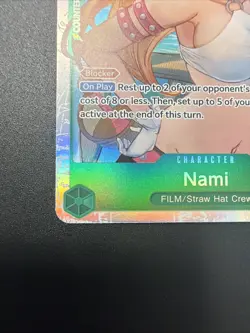 Nami OP14-031 The Azure Sea's Seven Foil - Image 2