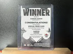 2024 Topps Aaron Judge Double Down Homerun Challenge Winner /279 Yankees - Image 2