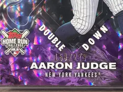 2024 Topps Aaron Judge Double Down Homerun Challenge Winner /279 Yankees - Image 3