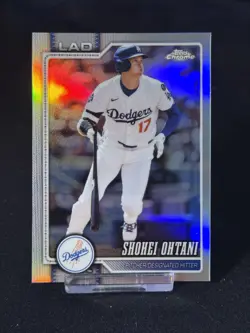 Shohei Ohtani Topps Chrome 2026 REFRACTOR Los Angeles Dodgers #1 - Image 1