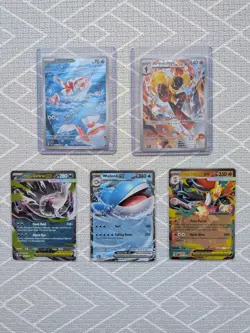 Pokemon TCG Pitch Black Bundle X5 - 2 Illustrated Rares and 3 Holos - Pack Fresh - Image 1
