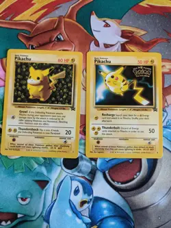 NM 1999-00 Pokemon Pikachu Lot Movie Promo 1 & 4 - Image 1
