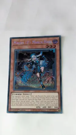Yu-GI-Oh Maliss P March Hare ALIN-EN023 1st Edition Secret Rare NM Card - Image 1