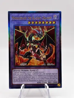 Masquerade the Blazing Dragon RA02-EN022 1st Edition Collector's Rare Yugioh! NM - Image 1