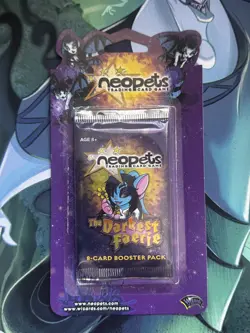 Neopets The Darkest Faerie Sealed Blister Pack - Very Rare! - Image 1