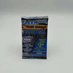 1996-97 Fleer Playoff Mania Series 2 Basketball Pack - Factory Sealed - Kobe RCU - Image 1