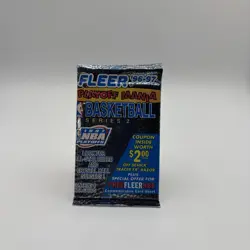 1996-97 Fleer Playoff Mania Series 2 Basketball Pack - Factory Sealed - Kobe RCU - Image 4