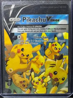 Pikachu V-Union Holo Promo SWSH: Sword & Shield Promo Cards SWSH139 LP - Image 1