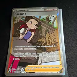 Nintendo Pokemon TCG Roxanne GG66/GG70 Crown Zenith Galarian Gallery Holo Eng - Image 1