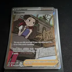 Nintendo Pokemon TCG Roxanne GG66/GG70 Crown Zenith Galarian Gallery Holo Eng - Image 3