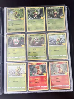 Pokemon 25th Anniversary McDonalds Complete Set Holo&NonHolo 50 Cards And Binder - Image 2