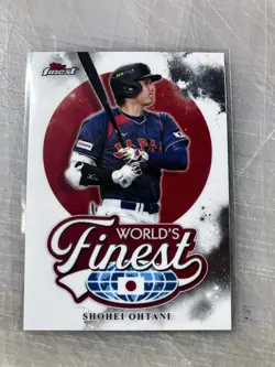 SHOHEI OHTANI World's Finest Insert 2026 Topps Finest #WF-22 JAPAN - Image 1