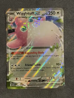 Pokemon TCG Wigglytuff EX 040/165 151 Double Rare Lightly Played - Image 1