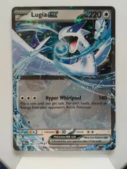 Pokemon TCG Prismatic Evolutions PRE Lugia Ex 082/131 Holo NM - Image 1
