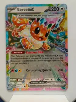 Pokemon TCG Prismatic Evolutions PRE Eevee Ex 075/131 Holo NM - Image 1