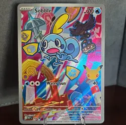 Pokemon TCG Sobble 054 First Partners 2 Promo Holo Full Art NM - Image 1