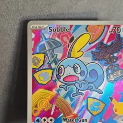 Pokemon TCG Sobble 054 First Partners 2 Promo Holo Full Art NM - Image 4