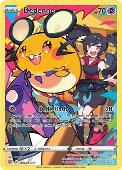 Dedenne TG07/TG30 | EN | NM | BRS | Pokemon | COMBINED SHIPPING - Image 1