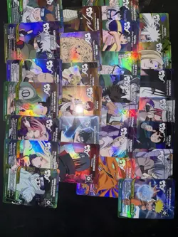 Naruto Mythos TCG 1st Edition 27 - Card Bundle Rare (No Duplicates) - Image 1