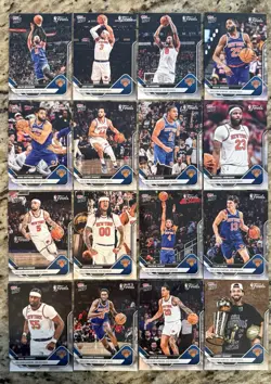 2026 NBA Finals Champions New York Knicks Topps NOW 16-Card Team Set SP Inculded - Image 1