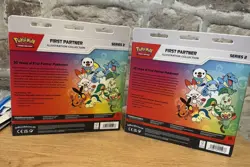 Pokemon TCG First Partner Illustration Collection Box Series 2 NEW/SEALED X2 - Image 2
