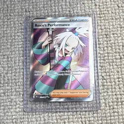 Roxie's Performance 112/086 Chaos Rising Full Art Ultra Rare Holo (EN) - Image 1