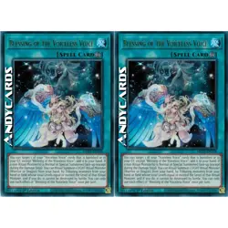 BLESSING OF THE VOICELESS VOICE 2x • Ultra R • MP25 EN198 • 1Ed • Yugioh! - Image 1