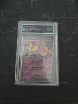 Pokemon Alakazam ex Black Star Promo #050 Scarlet & Violet 151 - Arena Club 9.5 - Image 1