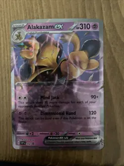 Pokemon Alakazam ex Promo SV: Scarlet & Violet Promo Cards 050 NM - Image 1