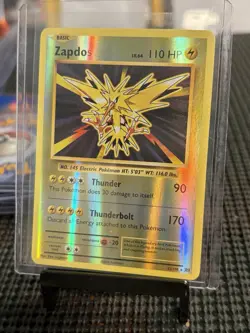 Pokemon TCG Zapdos Evolutions 42/108 Reverse Holo Holo Rare - Image 1