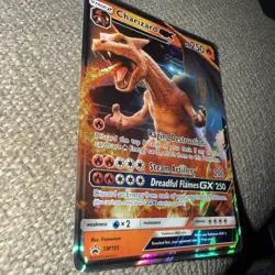 Charizard GX SM195 - Sun & Moon Black Star Promo Holo Pokemon - Image 3