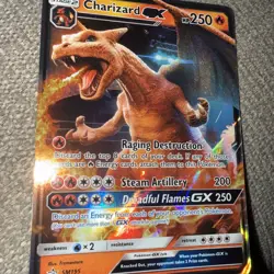 Charizard GX SM195 - Sun & Moon Black Star Promo Holo Pokemon - Image 5