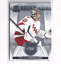 2022-23 Upper Deck The Cup Rookie Class 2023 Pyotr Kochetkov /249 Hurricanes - Image 1