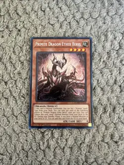 Yugioh Primite Dragon Ether Beryl Secret Rare BLMM-EN130 1st Edition Near Mint - Image 1