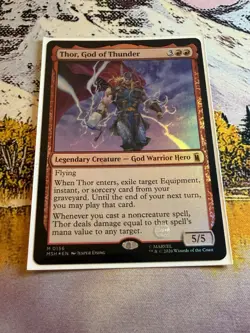 Thor, God of Thunder - Foil Marvel Super Heroes - Image 2