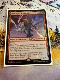 Thor, God of Thunder - Foil Marvel Super Heroes - Image 3