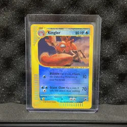 Kingler #50/165 Expedition 2002 WOTC Reverse Holo Rare Pokemon LP/NM - Image 1